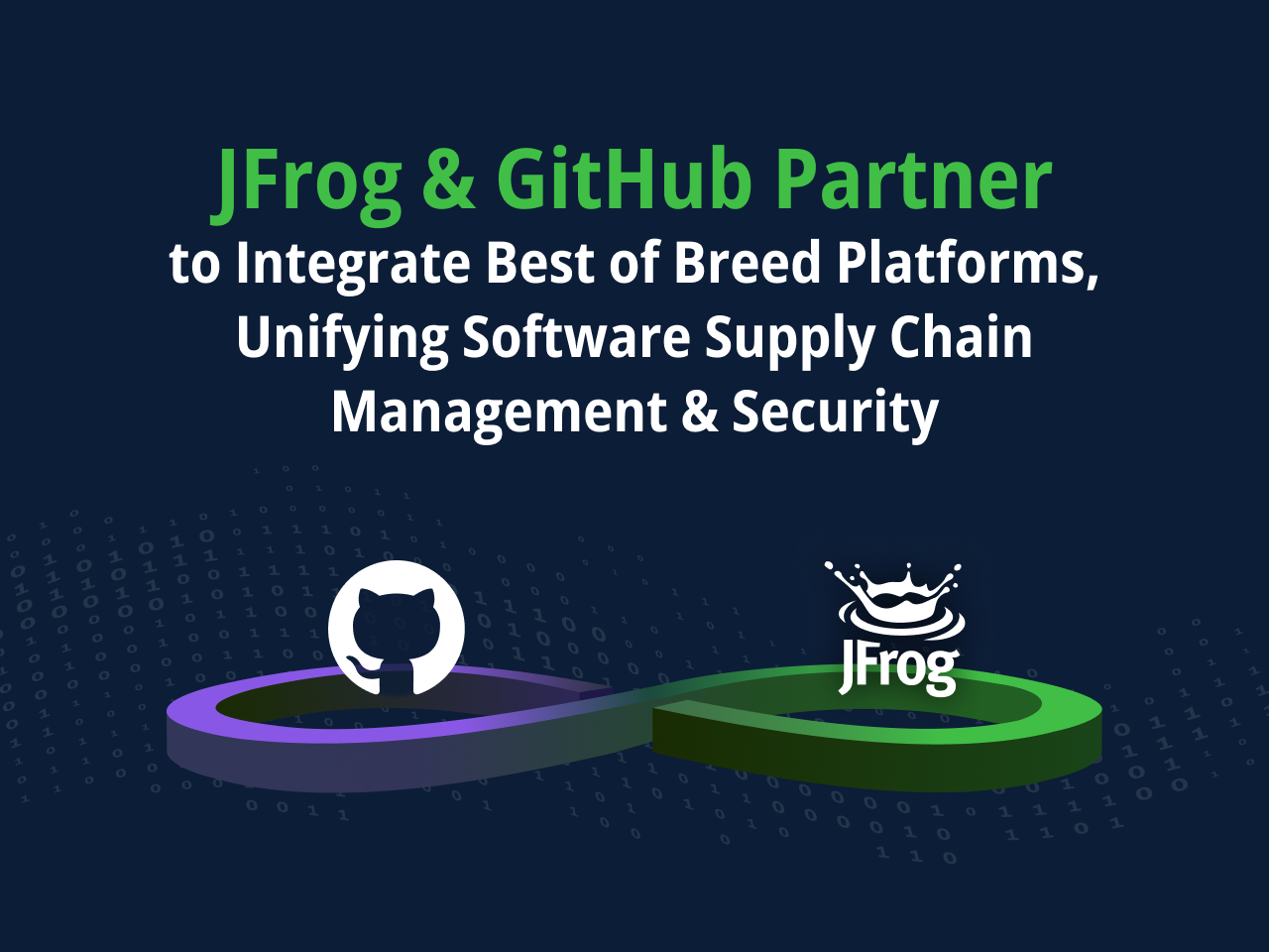 JFrog與GitHub攜手打造業界最佳平臺，實現軟件供應鏈管理與安全的統一