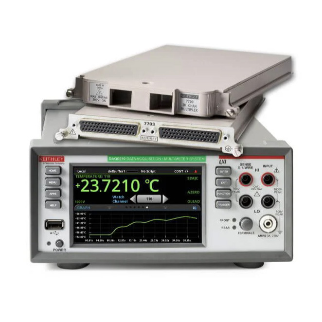 DAQ6510 數(shù)據(jù)采集和記錄萬(wàn)用表系統(tǒng)