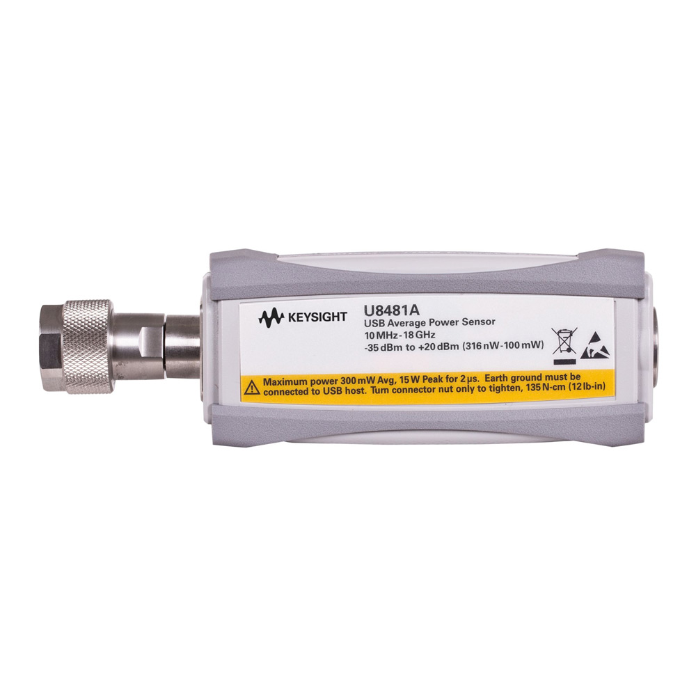 U8481A 直流/10 MHz – 18 GHz USB 熱電偶功率傳感器