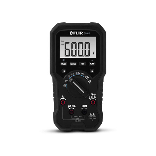 FLIR DM64暖通空調專用真有效值數字萬用表